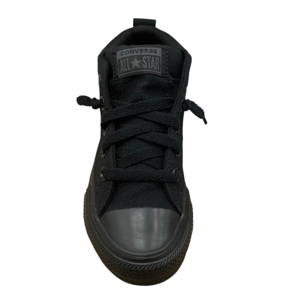 Converse Chuck Taylor All Star Little Boys Slip‎ on Shoes Size 12 Solid Black
